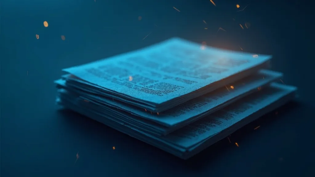 Orazítkované dokumenty s jemným diagonálním překryvem navozujícím pocit brandingu